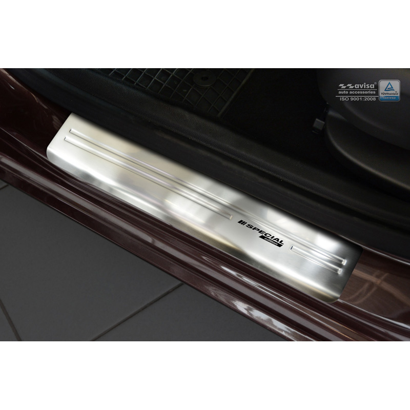 Inox door sill protectors  Opel Astra K Sportstourer 2015-2022 - 'Special Edition' - 4-pieces