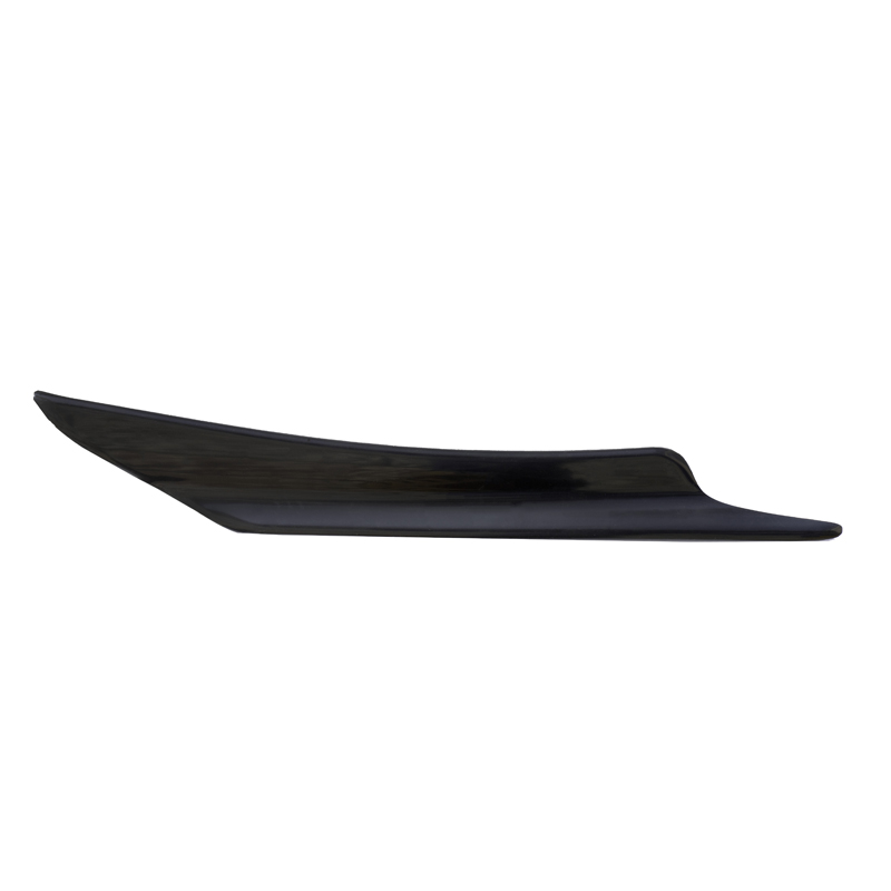 Simoni Racing Set universele voorbumper 'Canards' - zwart - 4 stuks