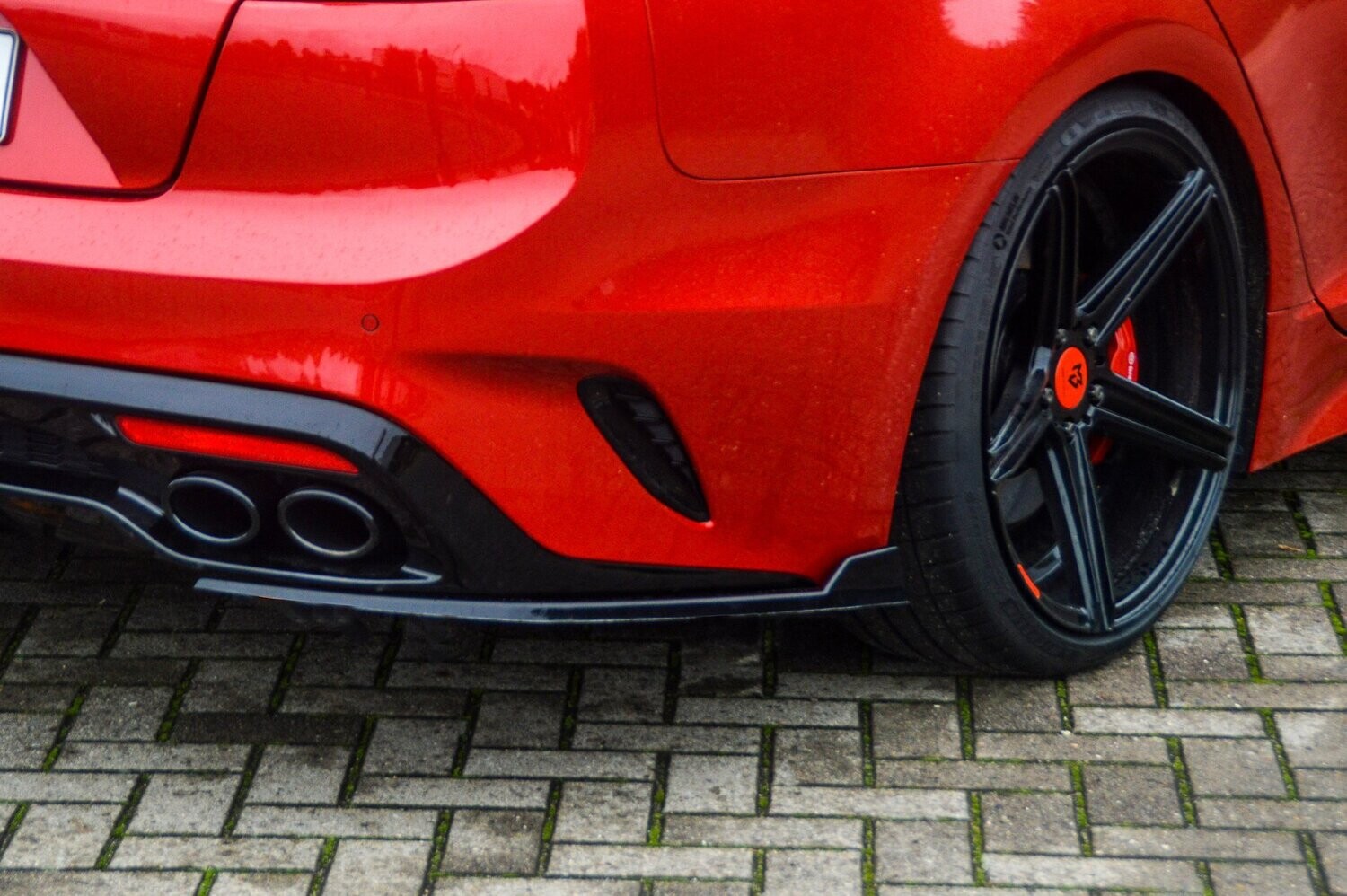 Achterschort zijdelen Kia Stinger CK