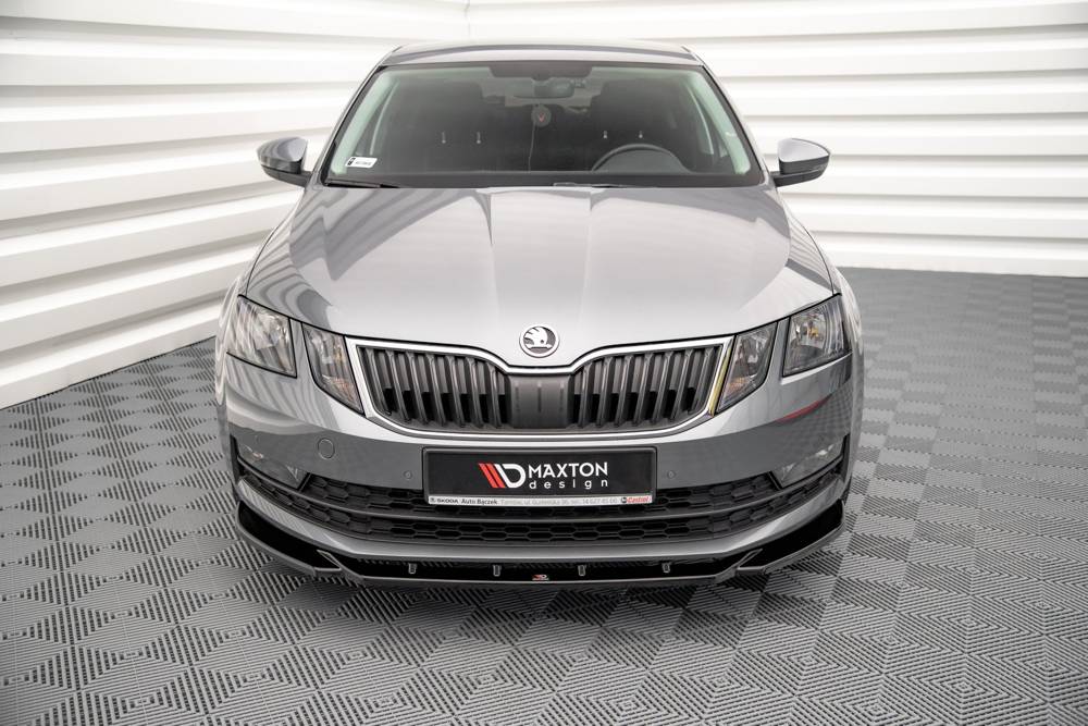Voor splitter v2 Skoda octavia mk3 Maxton