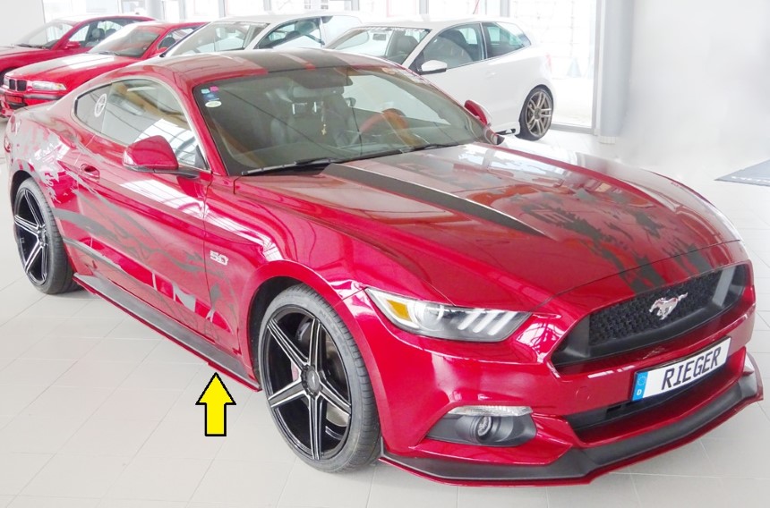 Zijskirts Ford Mustang 6 Rieger