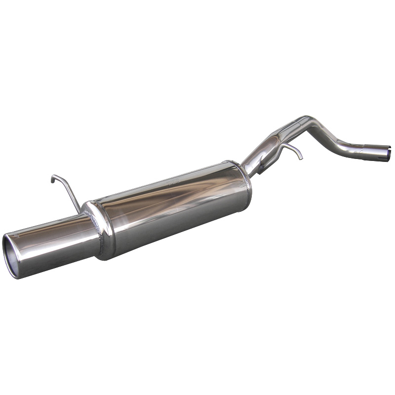 100% Inox Sport Exhaust  Volkswagen Polo 9N 1.4 TDi (75HP) 2001- 102mm