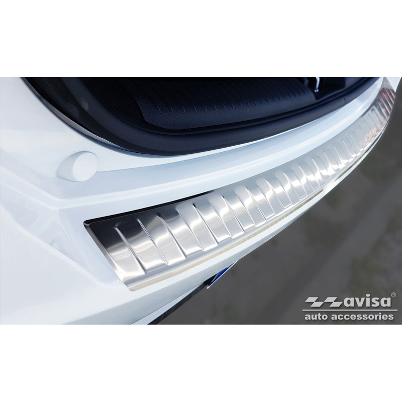 RVS Achterbumperprotector  Hyundai I30 HB 5-deurs FL 2020- 'Ribs'