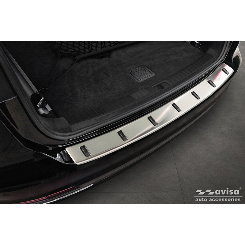 Stainless Steel Rear bumper protector  Audi A6 (C8) Avant incl. S-Line 2018-2023 & Facelift 2023- 'STRONG EDITION'