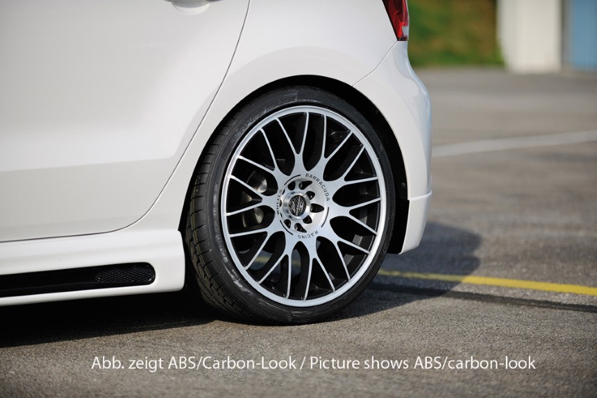 Zijskirts VW Polo 6 GTI (6R) Rieger met uitsparing