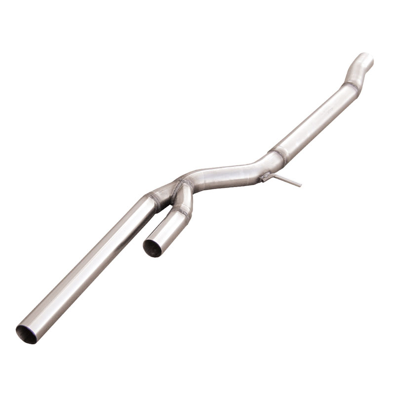100% Inox Mid pipe  Audi S4 B5 2.7 BiTurbo 1998-2001