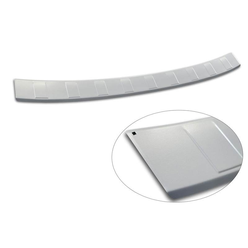 Avisa Stainless Steel Powdercoated Rear bumper protector  Volvo V60 II 2018- incl. Cross Country & R-Design 'Soft Silver'