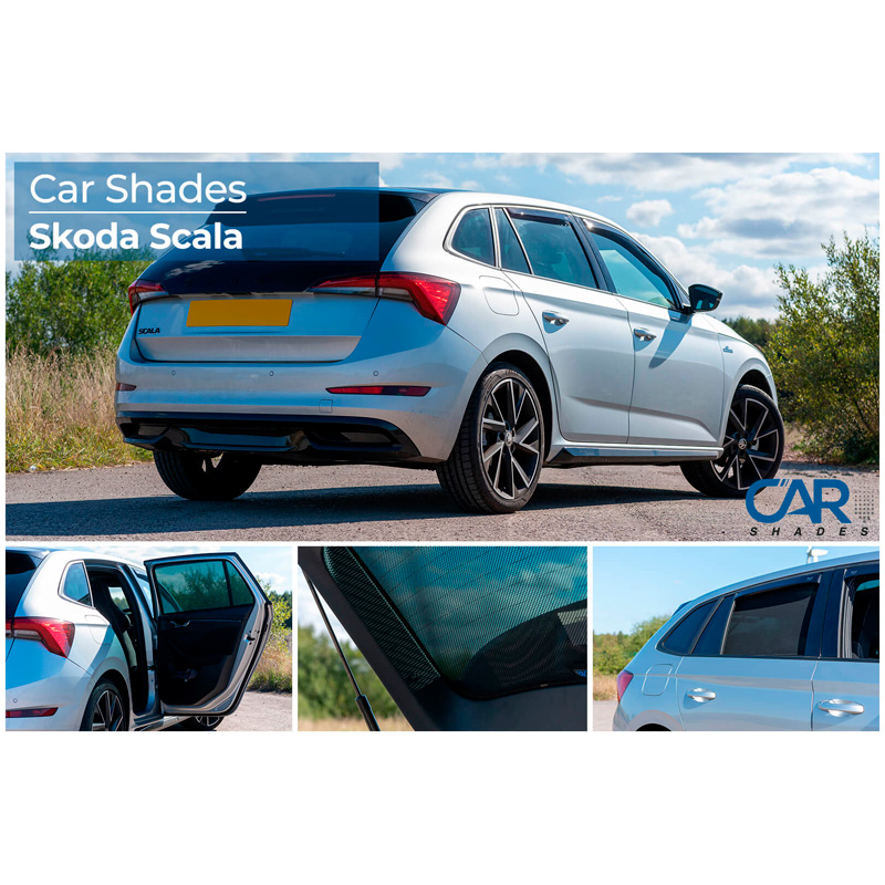 Set Car Shades  Skoda Scala HB 5-doors 2019- (6-pieces)