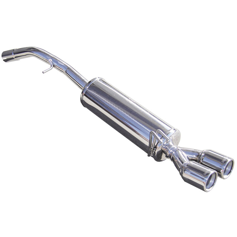 100% Inox Sport Exhaust  Fiat Bravo 1.9 MJET 8v (120HP) 2007- 2x80mm