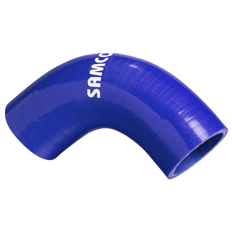 Samco Silicon hose 90 degree elbow - Length 125mm - Ø68mm - Blue