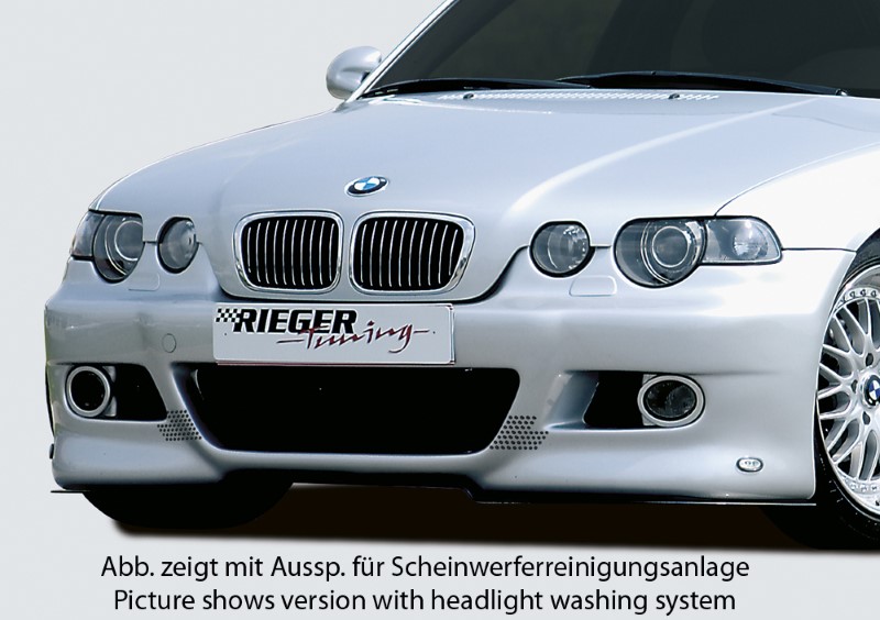 Frontbumper M3 look BMW E46 compact Rieger