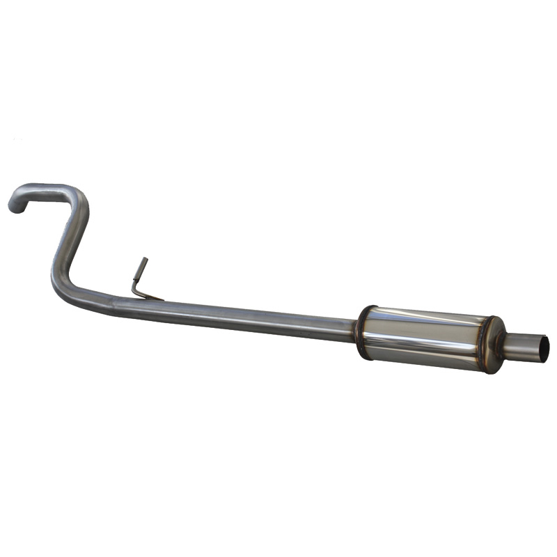 100% Inox Mid silencer  Peugeot 207 1.6 16v GTi (175HP) (Ø55mm)