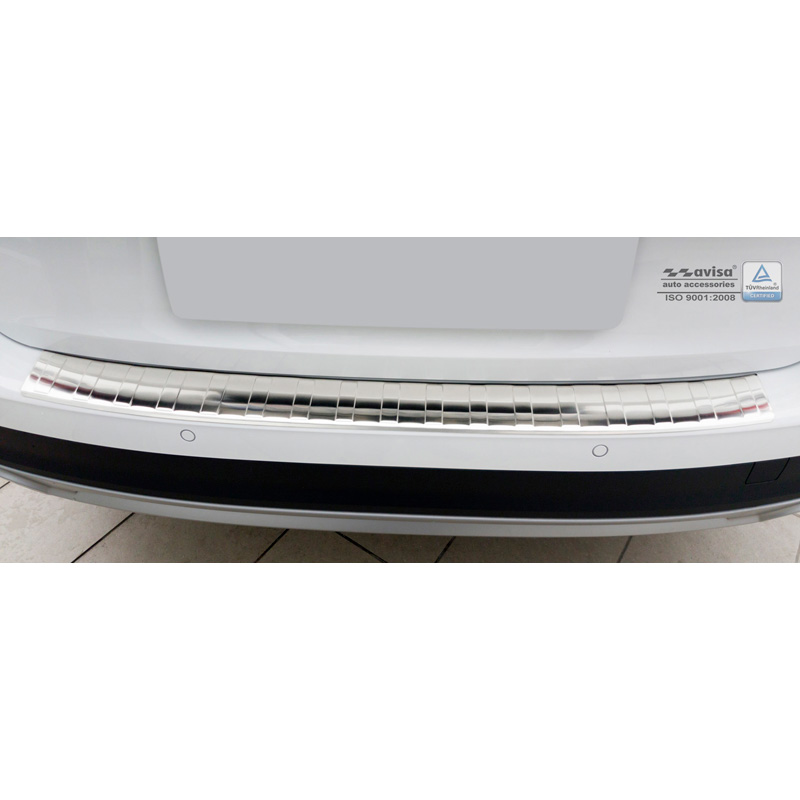 RVS Achterbumperprotector  Audi A4 B9 Allroad 2015-2019 & FL 2019- 'Ribs'
