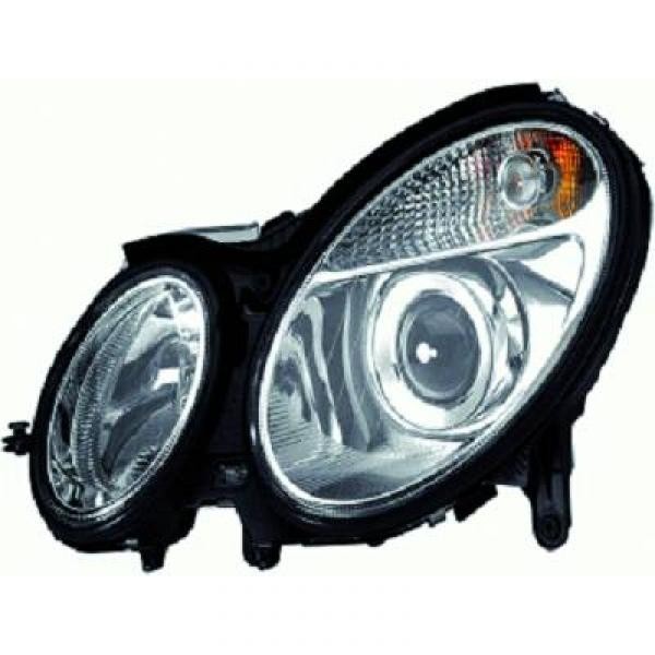Koplamp links DB W211 02-06 DEPO H7+H7