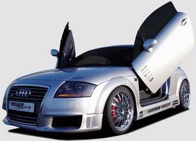 Frontbumper Audi TT Rieger R-Frame with air-intakes
