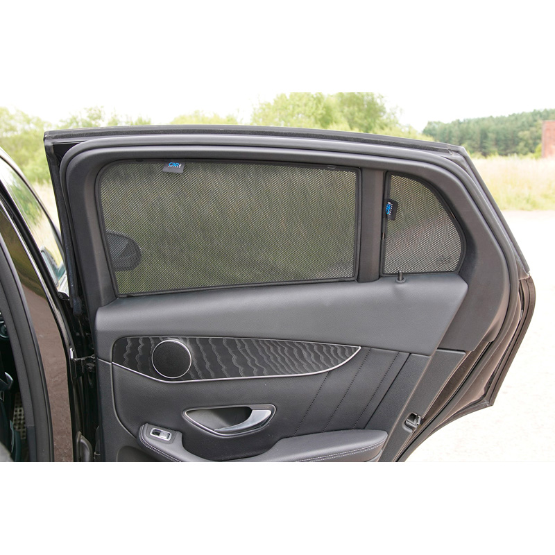 Set Car Shades (rear side doors)  Mercedes GLC Coupe (C253) 2016-2023 (4-pieces)