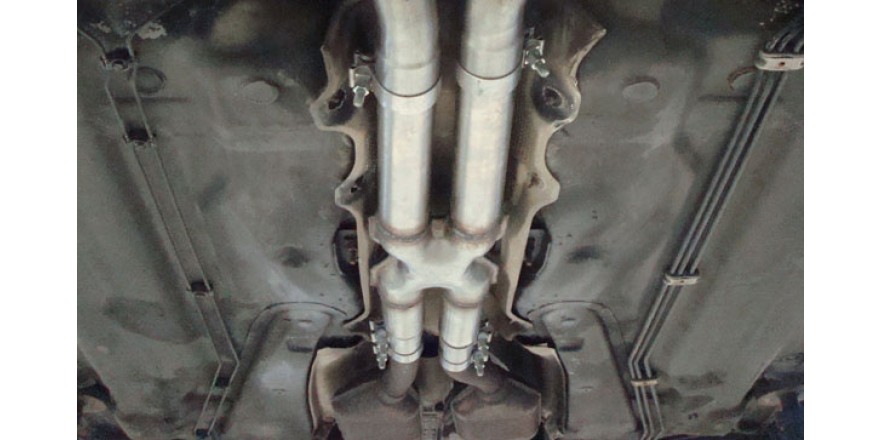 VW Passat 3B/ 3BG 4-Motion Verbindingsbuis VSD/ Katalysatoren FO