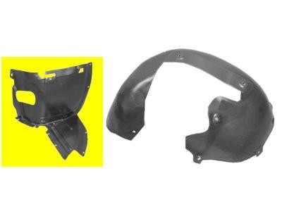 binnenscherm, plastic, voorste deel, links Audi A3, 2008-2012, 3