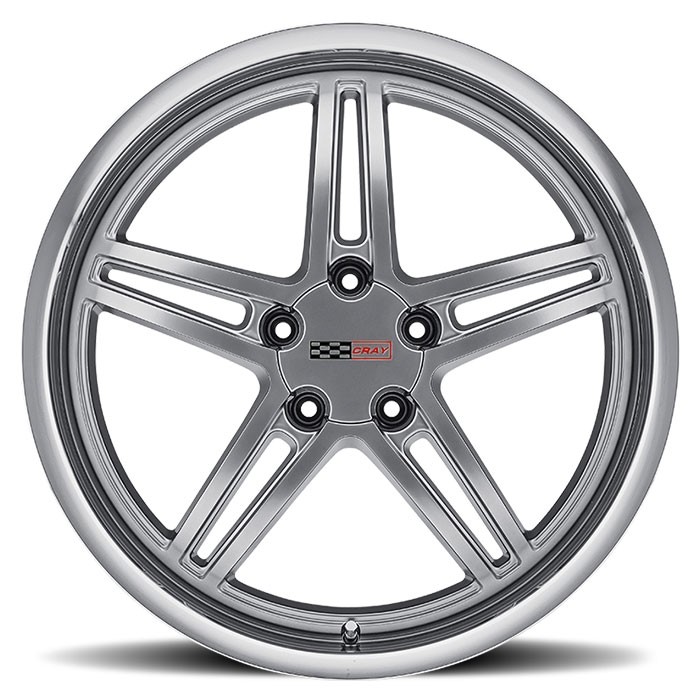 Velgen Cray Scorpion 18x10,5 5x120,65 ET65 Zilver + Machined Ran
