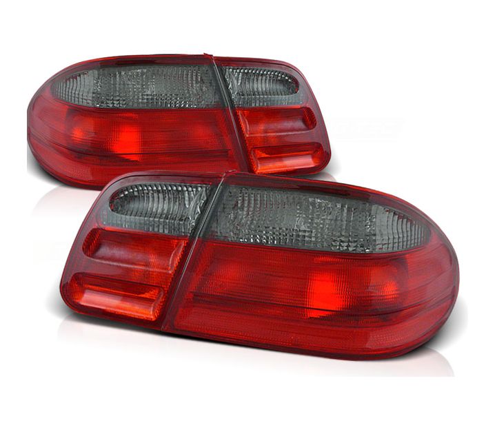 Taillights Mercedes E-Class W210 95-98 Black/Red
