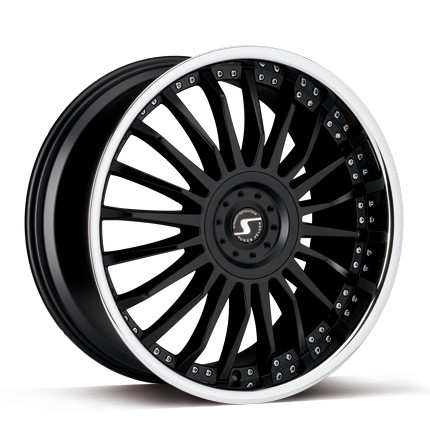 Velgen Schmidt CC-Line Satin zwart 1dlg. 10.5x19 5x100 ET30