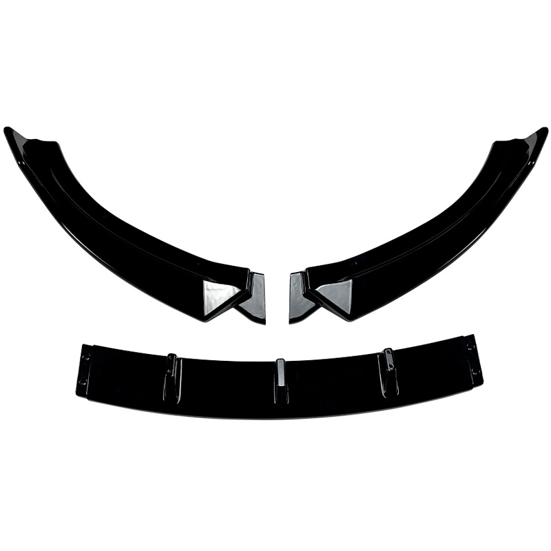 Front spoiler lip  Mazda MX-5 (NC) Facelift 2009-2015 (Glossy Black ABS)