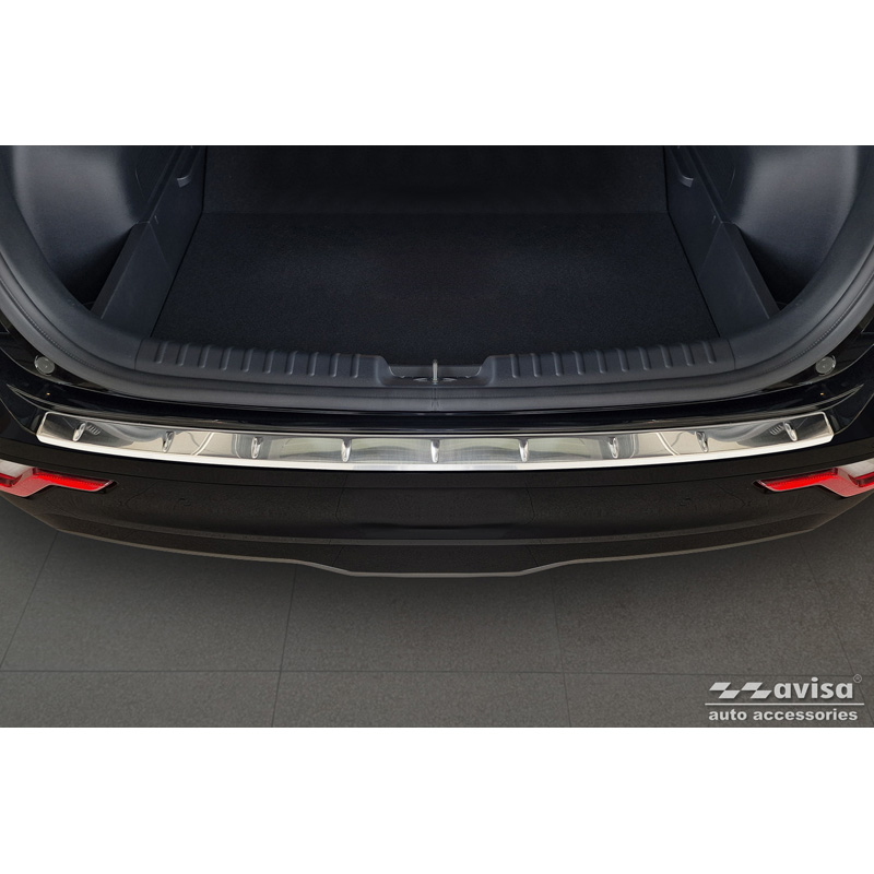 Stainless Steel Rear bumper protector  Kia Niro II Hybrid & Niro II EV (SG2) 2022- 'Ribs'