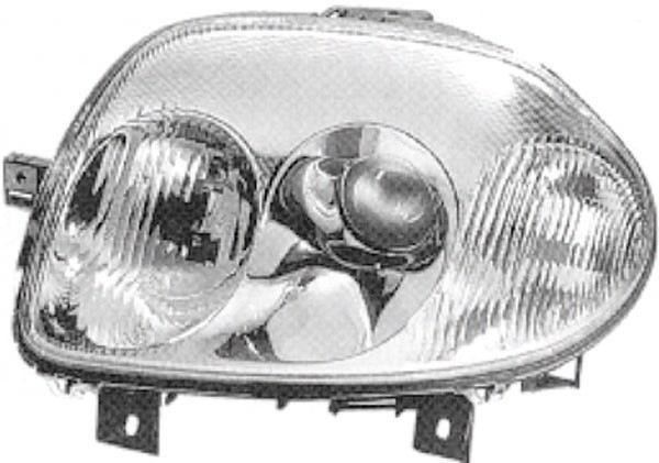Koplamp rechts CLIO 98-01 HELLA