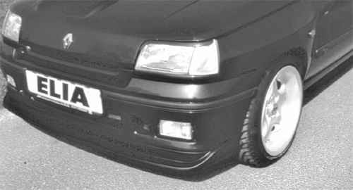 Voorbumper lip Renault Clio fase 1 geen 16v ELIA