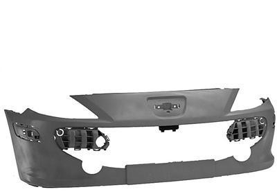 voorbumper, in primer, met mistlampgaten Peugeot 307, 2005-2007
