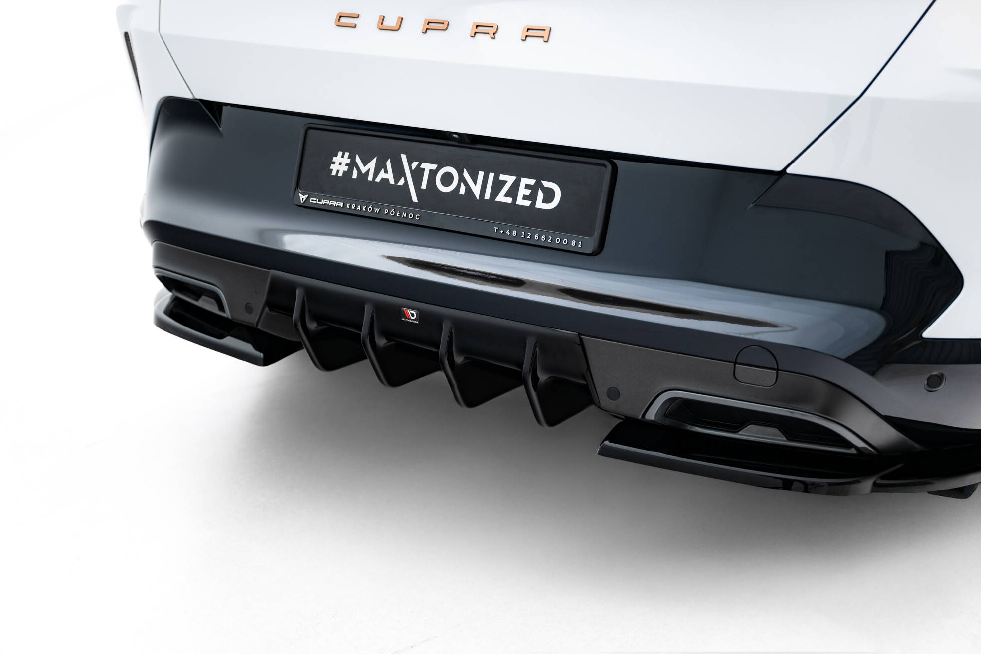 Bodykit V.1 Cupra Formentor MK1 Facelift Maxton Glanzend zwart