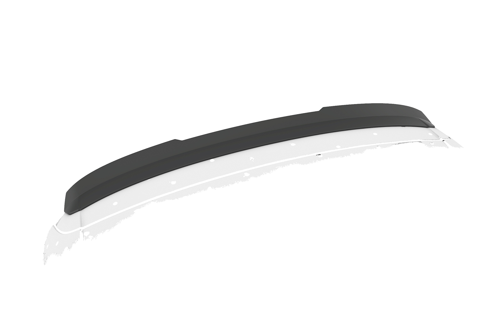 Spoiler Audi A4 B8 Avant CSR Glans Zwart
