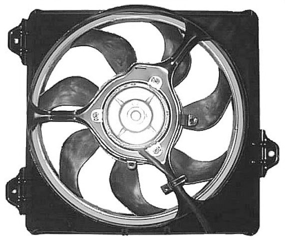 Radiator FAN -A/C RAV 4 00-06 rechts 2.0 -AC