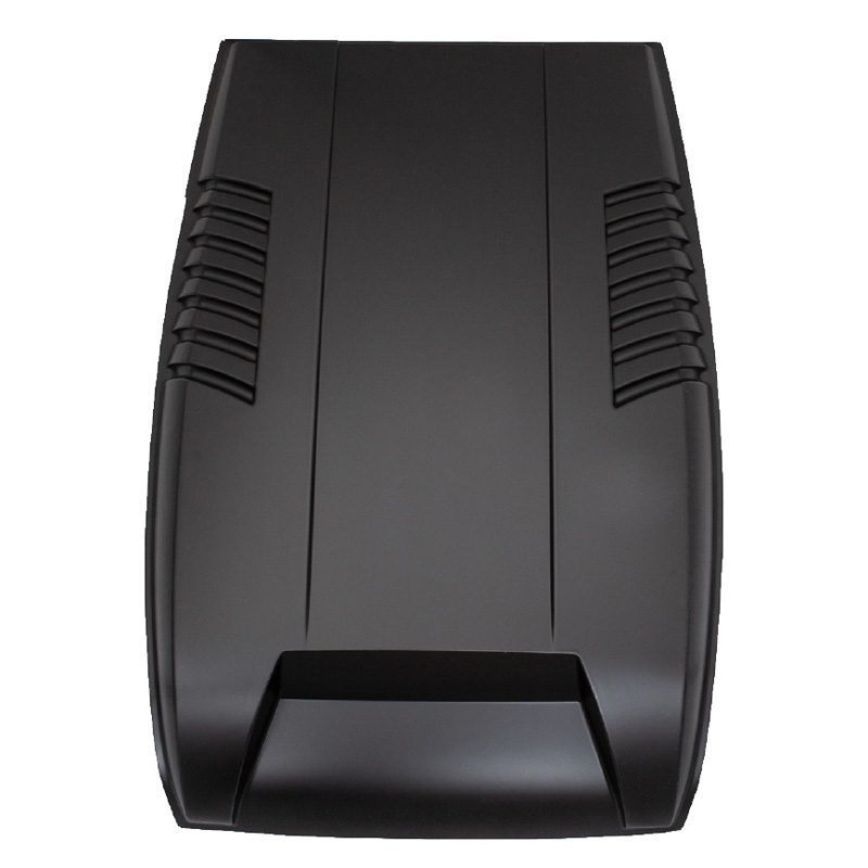 Motorkapluchtinlaat (Scoop)  Ford Ranger T7/T8 2015-2022 - Matzwart