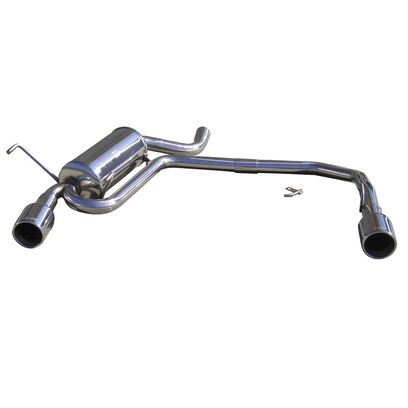 100% Inox Double Sport Exhaust  Peugeot 406 Coupe 2.0 (132HP) 1997- Left/Right 102mm