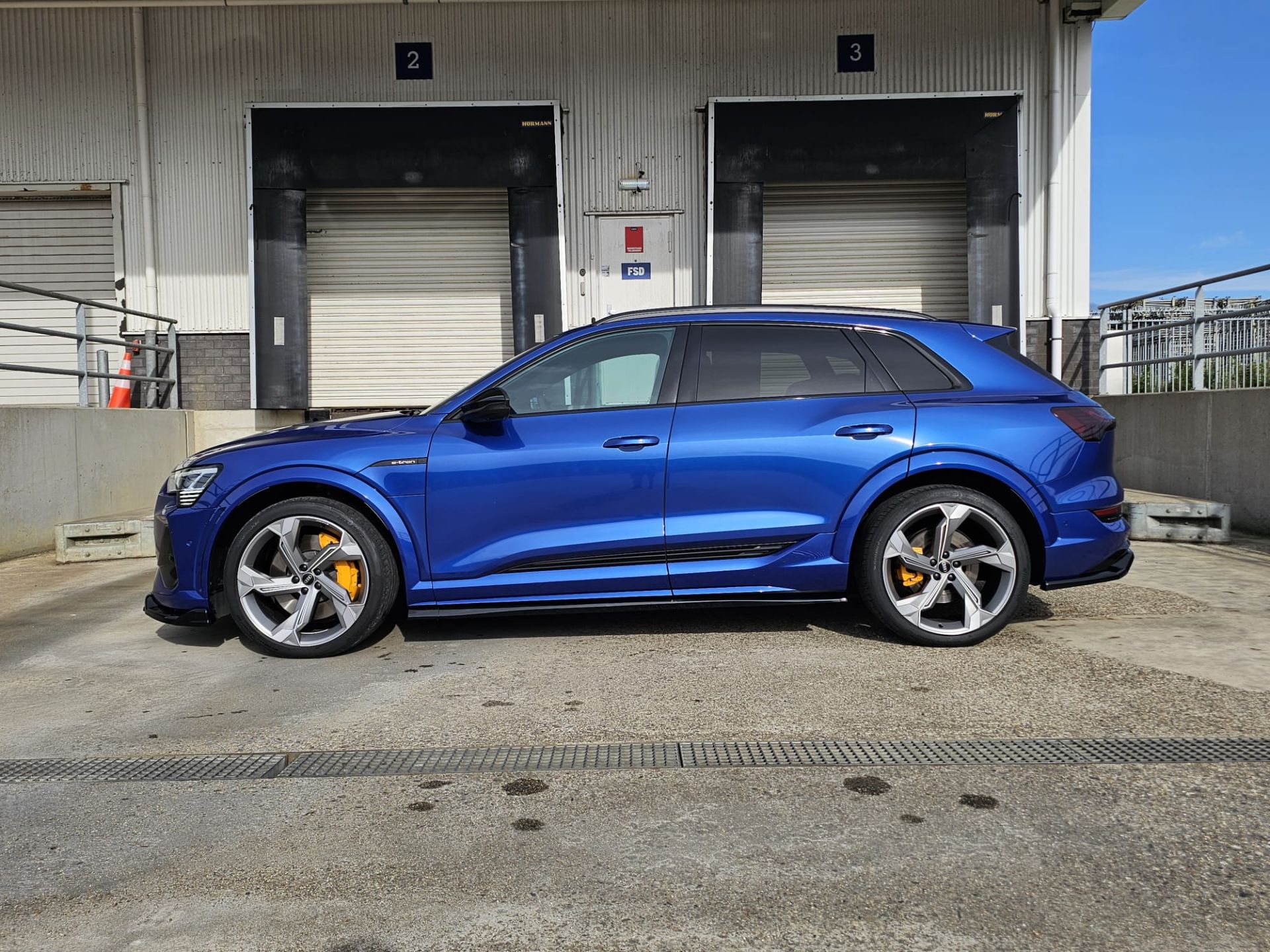 Bodykit passend voor Audi e-Tron S-Line Glans Zwart Maxton