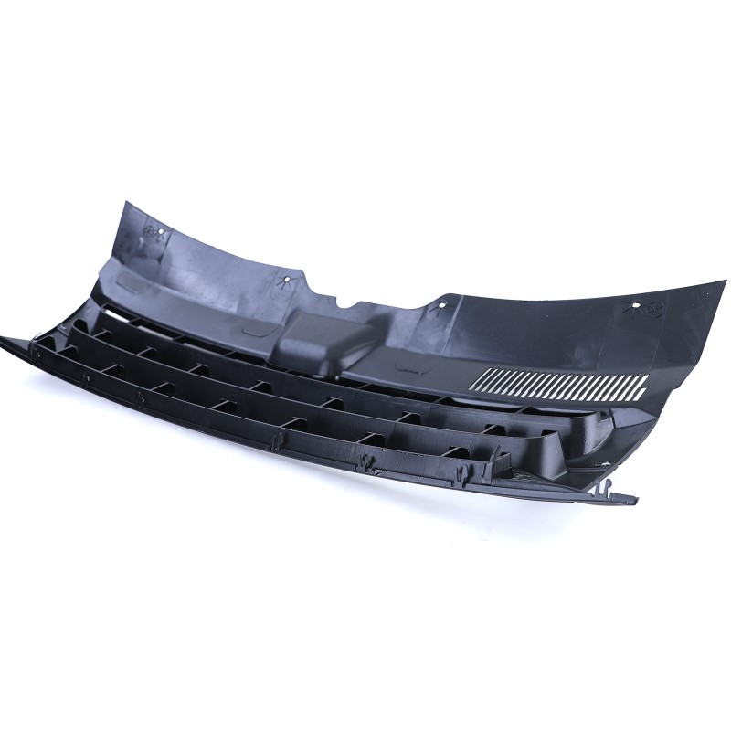 Grill VW T5 Transporter 09-15 zwart glanzend