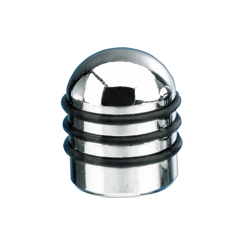 Foliatec AirCaps valve cap set Aluminum - 4 pieces - 3 rubber rings