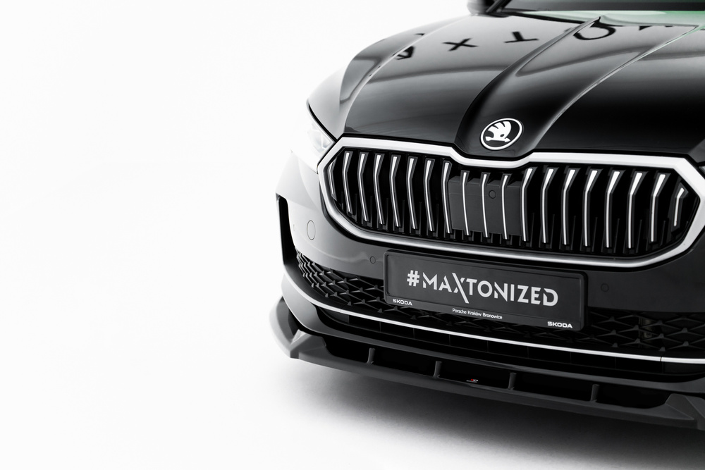 Voorspoiler V.2 Skoda Superb Mk4