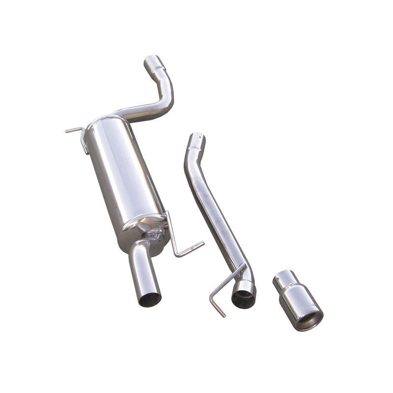 100% Inox Sport Exhaust  Ford Focus 1.6 16v (100HP) 80mm