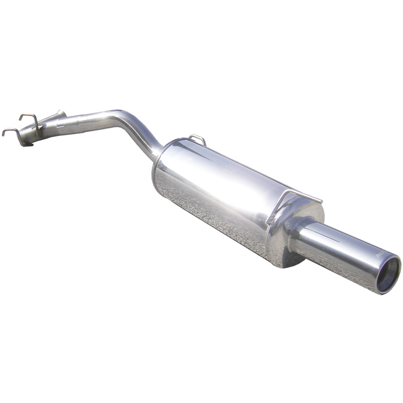 100% Inox Sport Exhaust  Renault Clio I 1.8 RSi (110HP) -1998 80mm