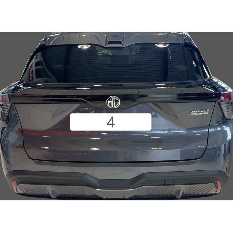 ABS Rear bumper protector  MG 4 (EV) 2022- Black