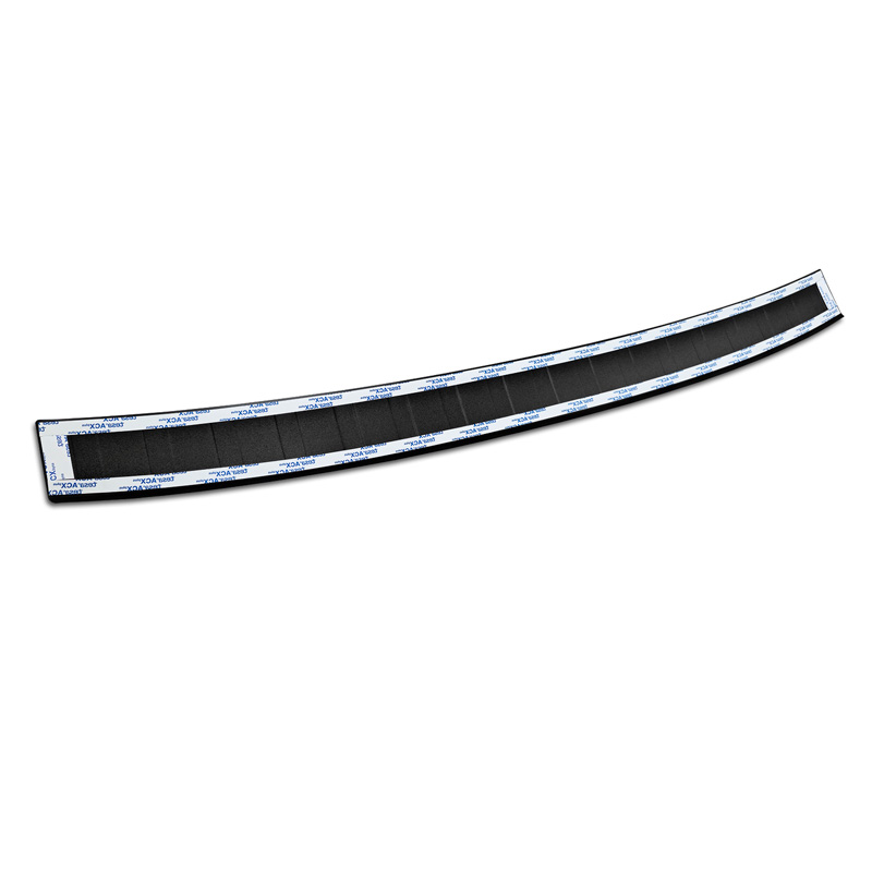 Matt Black Stainless Steel Rear bumper protector  Audi A4 Avant S-Line 2015-2019 & Facelift 2019- 'Ribs'