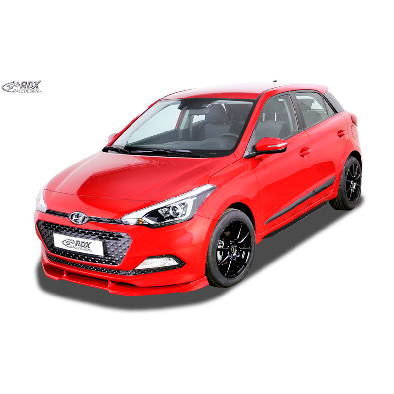 Side skirts 'Slim'  Hyundai i20 GB 2014- (ABS glossy black)