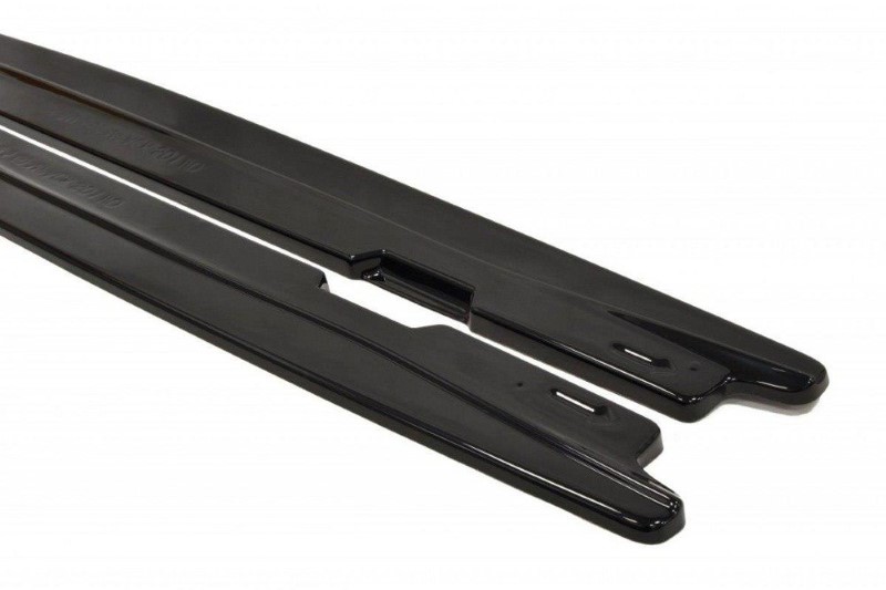 Zijskirts Diffusers BMW 5 E60/61 M-PACK Glanzend Zwart