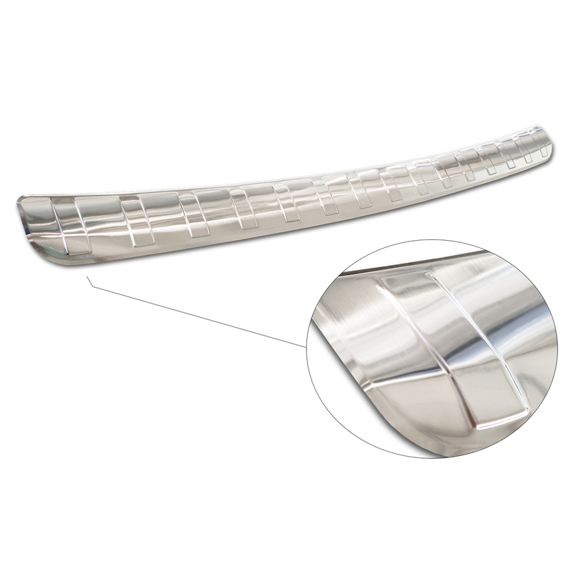 Stainless Steel Rear bumper protector  Mercedes GLA-Class II H247 2020- 'Ribs'