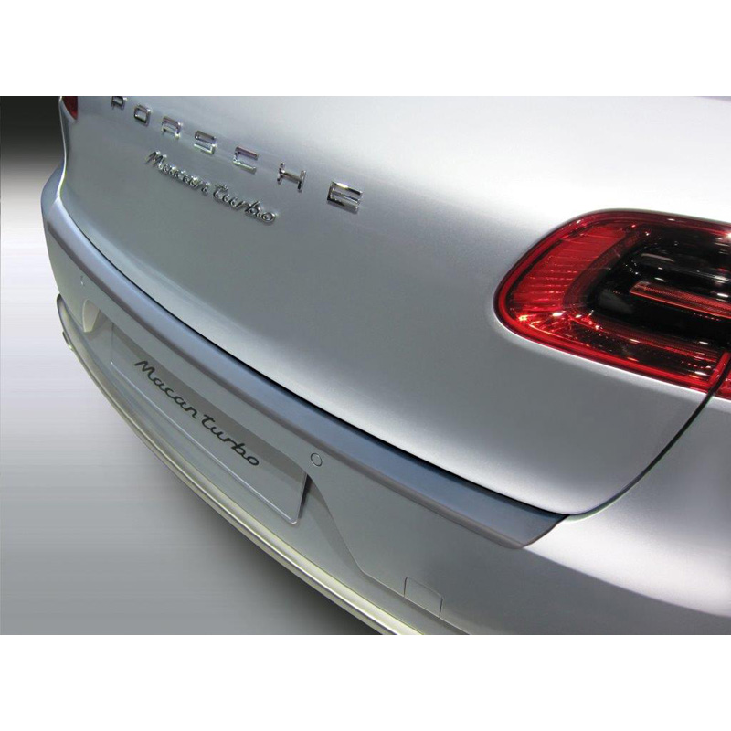 ABS Rear bumper protector  Porsche Macan 4/2014- Black