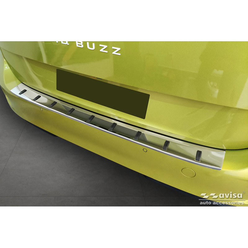 Stainless Steel Rear bumper protector  Volkswagen ID.Buzz + Cargo 2022- 'STRONG EDITION'