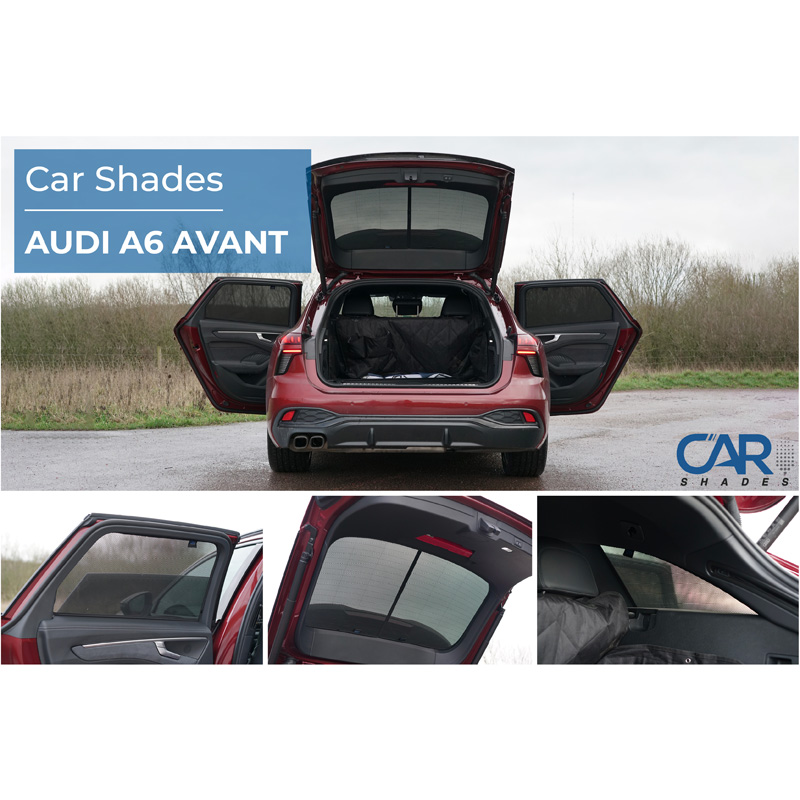 Set Car Shades (achterportieren)  Audi A6 C9 Avant 2025- (2-delig)