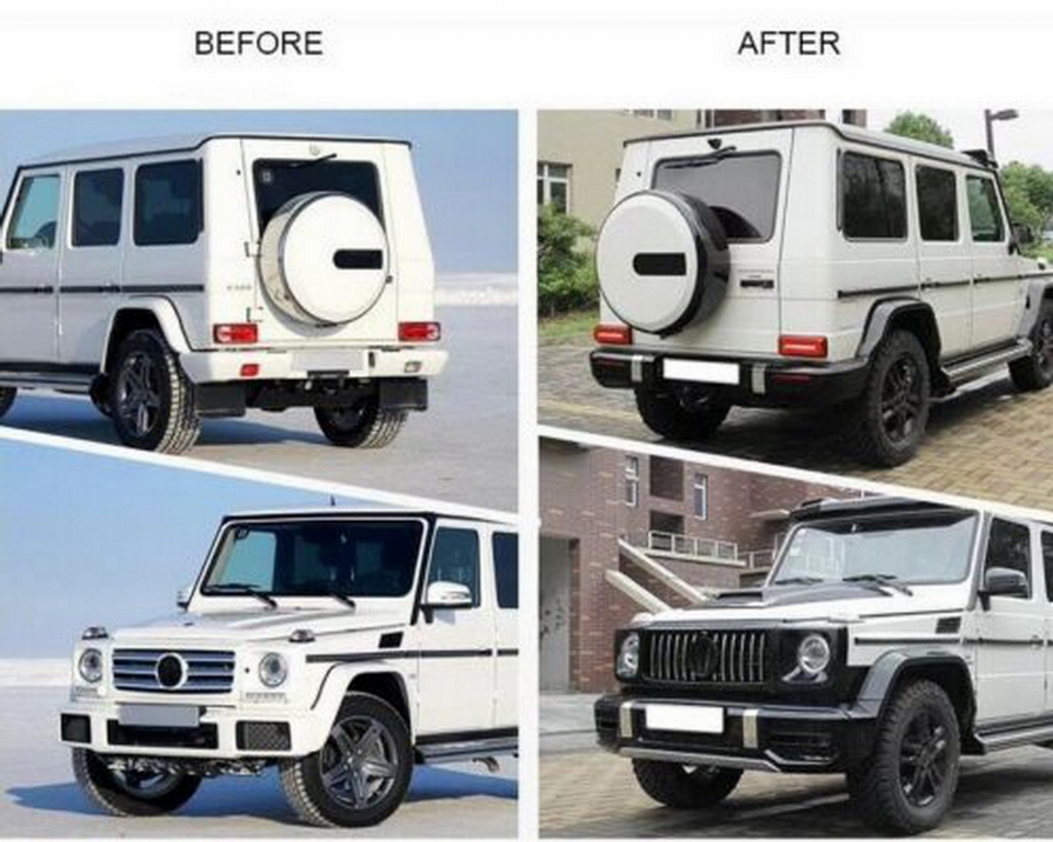 Bodykit 2018 Model Look Mercedes G Klasse W463 08-17